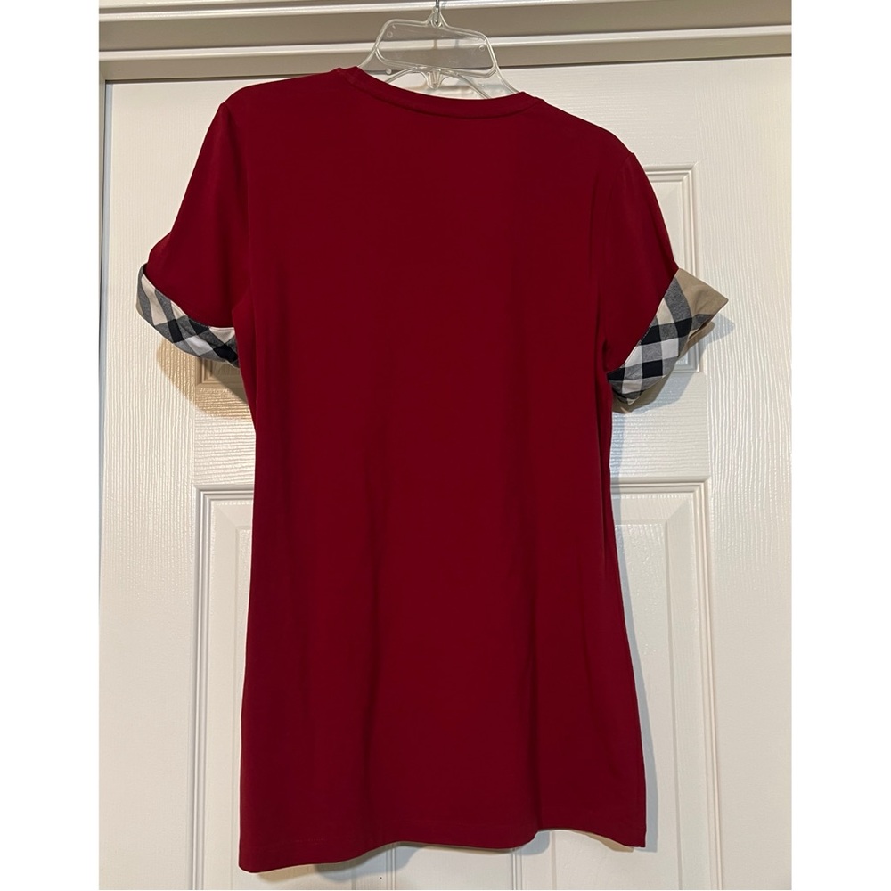 Burberry Brit Tee Red Size Medium - Picture 2 of 5